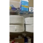 Lavex 1-Ply 1000' Universal Jumbo Toilet Paper Roll with 7 3/8