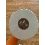Lavex 1-Ply 1000' Universal Jumbo Toilet Paper Roll with 7 3/8