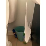 Lavex 1-Ply 1000' Universal Jumbo Toilet Paper Roll with 7 3/8
