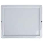 Rubbermaid® FG172000GRAY Tote Box Lid for Rubbermaid® 1721 & 1722 Rubbermaid® FG172000GRAY Tote Box Lid for Rubbermaid® 1721 & 1722