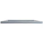 Rubbermaid® FG172000GRAY Tote Box Lid for Rubbermaid® 1721 & 1722 Rubbermaid® FG172000GRAY Tote Box Lid for Rubbermaid® 1721 & 1722