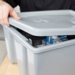 Rubbermaid® FG172000GRAY Tote Box Lid for Rubbermaid® 1721 & 1722 Rubbermaid® FG172000GRAY Tote Box Lid for Rubbermaid® 1721 & 1722
