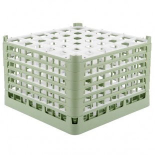 Vollrath 52739 Signature Full-Size Light Green 36-Compartment 11 3/8