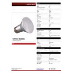 Satco S29406 6.5 Watt (50 Watt Equivalent) Warm White LED Reflector Light Bulb, 120V (PAR20) Satco S29406 6.5 Watt (50 Watt Equivalent) Warm White LED Reflector Light Bulb, 120V (PAR20)