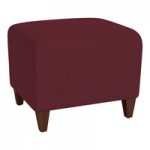 Lesro Ravenna Open House Navy Fabric Oversized Guest Chair with Walnut Wood Legs Lesro Ravenna Open House Navy Fabric Oversized Guest Chair with Walnut Wood Legs