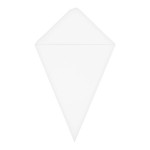 American Metalcraft SQFBCN20 20 oz. Square Cardboard Fry Cone - 100/Pack