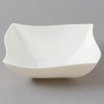 Fineline Wavetrends 132-BO Bone / Ivory Plastic Serving Bowl 32 oz. - 50/Case