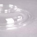 Fineline 5048-L Super Bowl Clear PET Plastic Dome Lid for 48 oz. Bowls - 50/Case