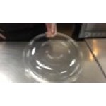 Fineline 5048-L Super Bowl Clear PET Plastic Dome Lid for 48 oz. Bowls - 50/Case