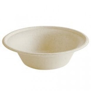 Eco-Products Vanguard 12 oz. Compostable Sugarcane Coupe Bowl - 800/Case Eco-Products Vanguard 12 oz. Compostable Sugarcane Coupe Bowl - 800/Case