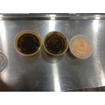 Choice PET Plastic Lid for 3.25 to 5.5 oz. Souffle Cup / Portion Cup - 100/Pack