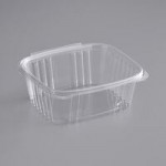 Stalk Market PLA Plastic-DR12-A Round Clear PLA Plastic Deli Container 12 oz. - 600/Case Stalk Market PLA Plastic-DR12-A Round Clear PLA Plastic Deli Container 12 oz. - 600/Case
