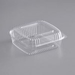 Stalk Market PLA Plastic-DR12-A Round Clear PLA Plastic Deli Container 12 oz. - 600/Case Stalk Market PLA Plastic-DR12-A Round Clear PLA Plastic Deli Container 12 oz. - 600/Case