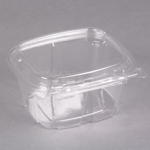 Dart ClearPac SafeSeal 16 oz. Tamper-Resistant, Tamper-Evident Container with Dome Lid - 200/Case Dart ClearPac SafeSeal 16 oz. Tamper-Resistant, Tamper-Evident Container with Dome Lid - 200/Case