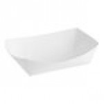 Southern Champion #200 2 lb. White Paper Food Tray - 1,000/Case Southern Champion #200 2 lb. White Paper Food Tray - 1,000/Case