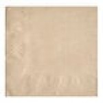 EcoChoice WrapNap 2-Ply Natural Kraft 1/4 Fold Dinner Napkin 16