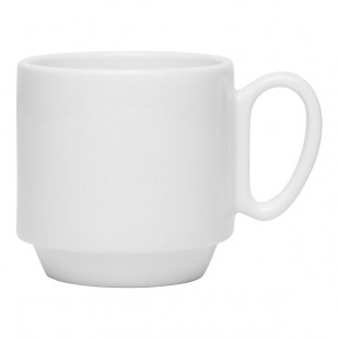 Libbey Ares 8 oz. White Porcelain Mug - Sample Libbey Ares 8 oz. White Porcelain Mug - Sample