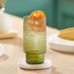 Acopa Lore 13 oz. Green Highball Glass - Sample Acopa Lore 13 oz. Green Highball Glass - Sample