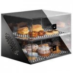 Rosseto SM314 Mosaic Matte Black Steel Holder with 3 Glass Jars Rosseto SM314 Mosaic Matte Black Steel Holder with 3 Glass Jars