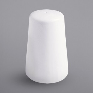 Corona by GET Enterprises PA1101709912 Actualite 2.5 oz. Bright White Porcelain Pepper Shaker - 12/Case