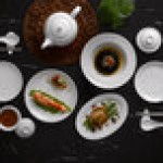 Luzerne Sentosa by 1880 Hospitality 1.25 oz. Bright White Porcelain Condiment Dish - 144/Case Luzerne Sentosa by 1880 Hospitality 1.25 oz. Bright White Porcelain Condiment Dish - 144/Case