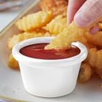 Acopa 1.5 oz. White Smooth Melamine Ramekin - 12/Case Acopa 1.5 oz. White Smooth Melamine Ramekin - 12/Case