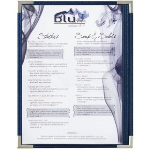 Menu Solutions RS33C BL SLV Royal 8 1/2 Menu Solutions RS33C BL SLV Royal 8 1/2