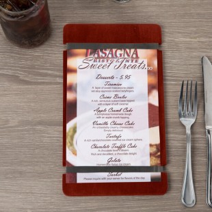 Menu Solutions WDRBB-A Mahogany 5 1/2