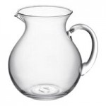 Acopa 94 oz. Fishbowl Glass Pitcher - 4/Case