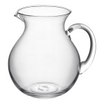 Acopa 94 oz. Fishbowl Glass Pitcher - 4/Case