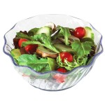Cambro SRB13152 13 oz. Clear Plastic Swirl Bowl - 24/Case