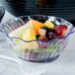 Cambro SRB13152 13 oz. Clear Plastic Swirl Bowl - 24/Case