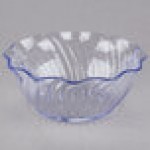 Cambro SRB13152 13 oz. Clear Plastic Swirl Bowl - 24/Case