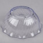 Cambro SRB13152 13 oz. Clear Plastic Swirl Bowl - 24/Case