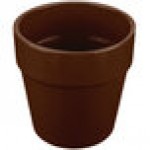 TableCraft CW1445BR 2 Qt. Brown Cast Aluminum Round Condiment Bowl TableCraft CW1445BR 2 Qt. Brown Cast Aluminum Round Condiment Bowl