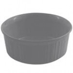 Bon Chef 5054 2.5 Qt. Ivory Sandstone Finish Cast Aluminum Round Casserole Dish Bon Chef 5054 2.5 Qt. Ivory Sandstone Finish Cast Aluminum Round Casserole Dish