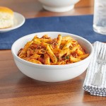 Acopa 35 oz. Bright White Porcelain Menudo / Pasta / Salad Bowl - 12/Case Acopa 35 oz. Bright White Porcelain Menudo / Pasta / Salad Bowl - 12/Case