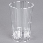 Cambro HT8CW135 Camwear® Huntington 8 oz. Clear Customizable Polycarbonate Tumbler - 36/Case