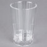 Cambro HT8CW135 Camwear® Huntington 8 oz. Clear Customizable Polycarbonate Tumbler - 36/Case