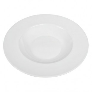 Elite Global Solutions Maya 15 oz. Cream Reactive Glaze Melamine Pasta / Soup Bowl - 6/Case Elite Global Solutions Maya 15 oz. Cream Reactive Glaze Melamine Pasta / Soup Bowl - 6/Case