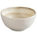 Elite Global Solutions D4142R Van Gogh Black 9 oz. Tall Round Melamine Bowl - 6/Case