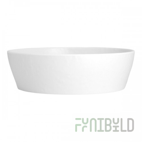 Creations Cali from Steelite International 16.5 oz. White Melamine Round Bowl - 12/Pack