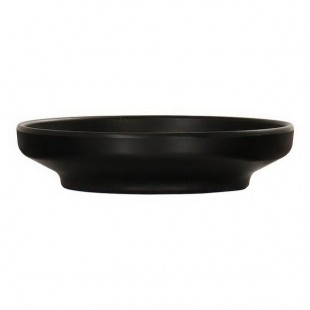 Cal-Mil Nova 80 oz. Black Round Coupe Melamine Bowl / Plate - 6/Case