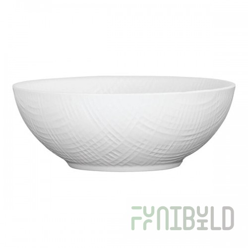 Cal-Mil Sedona 60 oz. White Textured Coupe Melamine Bowl
