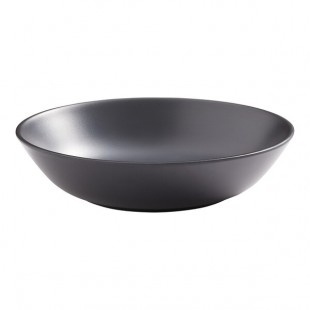 American Metalcraft Mix & Matte 24 oz. Matte Black Melamine Coupe Bowl American Metalcraft Mix & Matte 24 oz. Matte Black Melamine Coupe Bowl