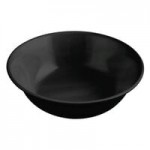 G.E.T. B-788 16 oz. Black Slanted Black Elegance Catering Bowl