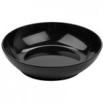 G.E.T. B-788 16 oz. Black Slanted Black Elegance Catering Bowl