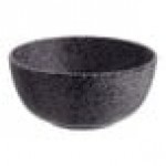 Acopa Cavern 2 oz. Dark Gray Round Melamine Ramekin - 24/Case