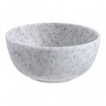 Acopa Cavern 2 oz. Dark Gray Round Melamine Ramekin - 24/Case