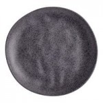 Acopa Cavern 2 oz. Dark Gray Round Melamine Ramekin - 24/Case